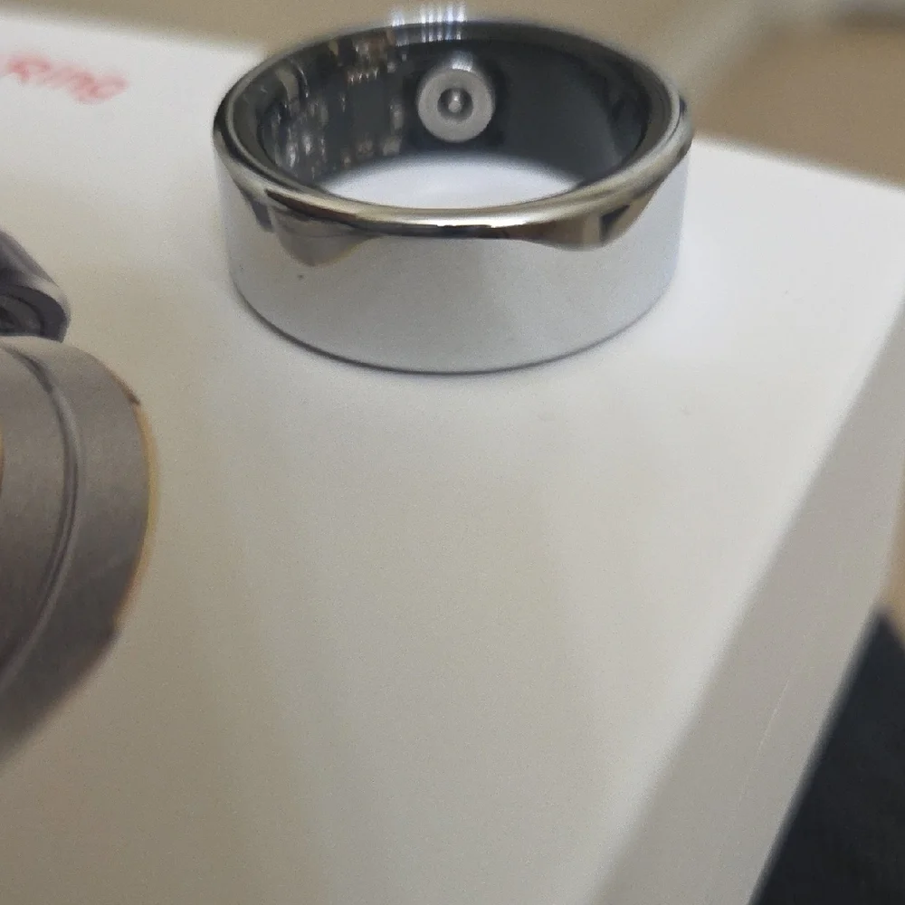 Silver Smart Ring Size 8